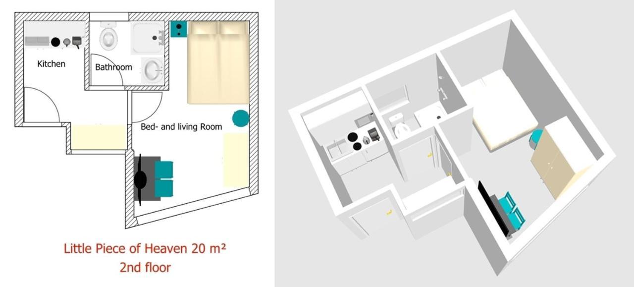 Room 4 & 5 Apartments 萨尔茨堡 外观 照片