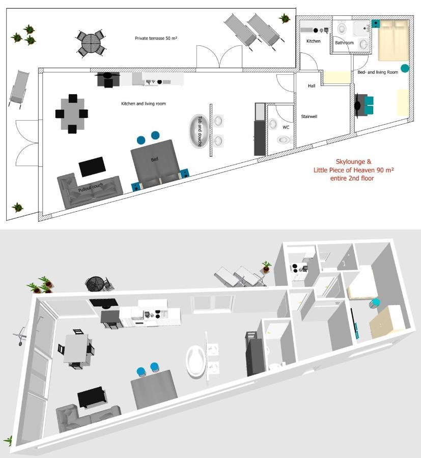 Room 4 & 5 Apartments 萨尔茨堡 外观 照片