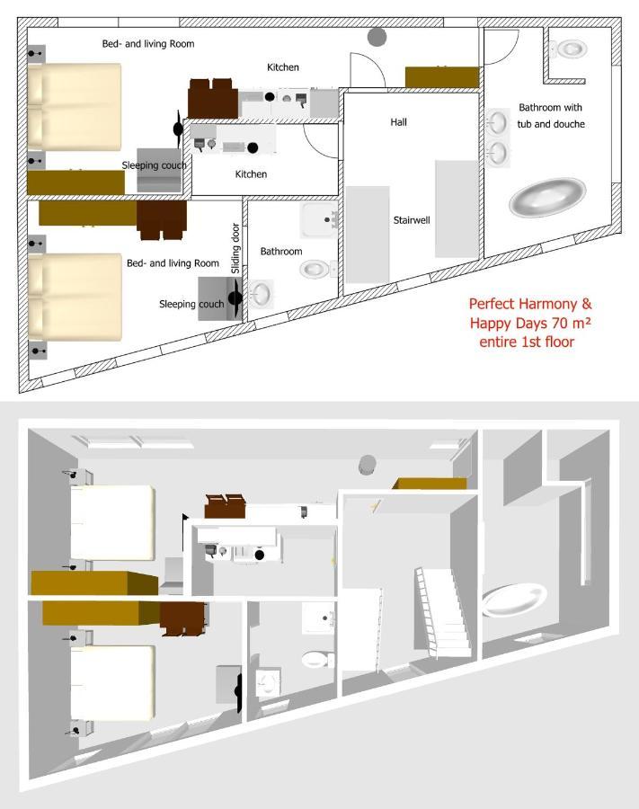 Room 4 & 5 Apartments 萨尔茨堡 外观 照片